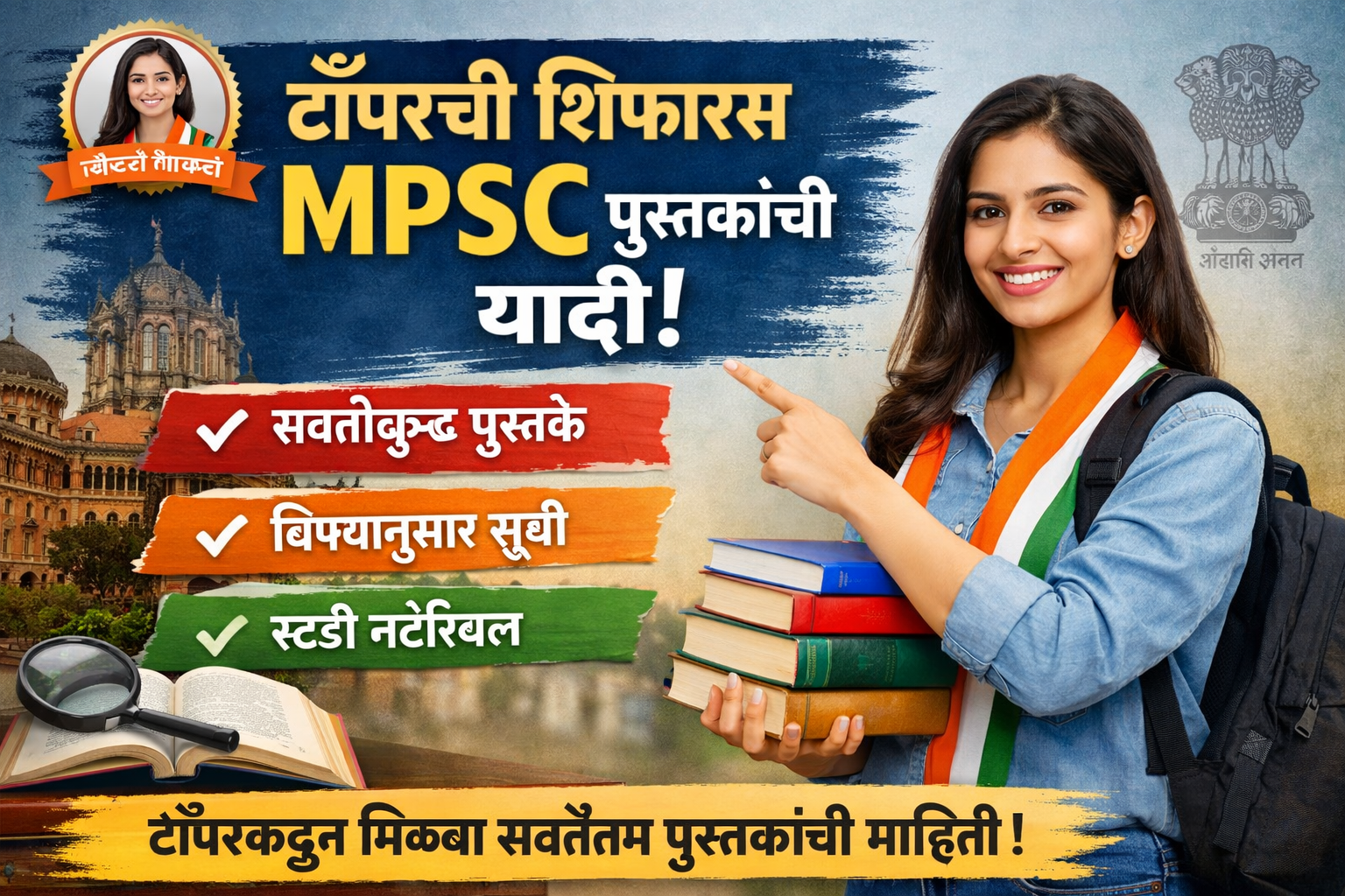 mpsc book list by topper